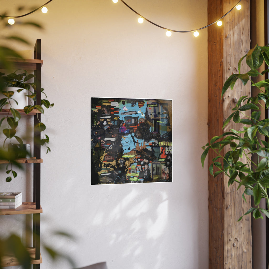 Mountmellick Inside the House - Vintage Collage Wall Art