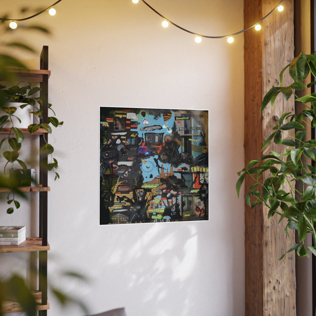 Mountmellick Inside the House - Vintage Collage Wall Art