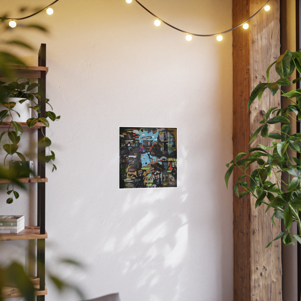 Mountmellick Inside the House - Vintage Collage Wall Art