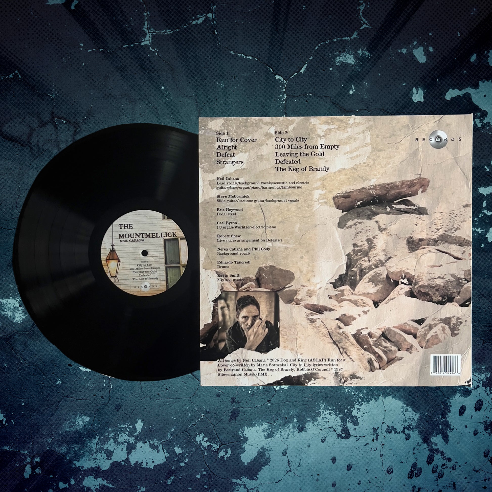 Neil Cabana - The Mountmellick 12" 180g Vinyl - Limited Run of 100