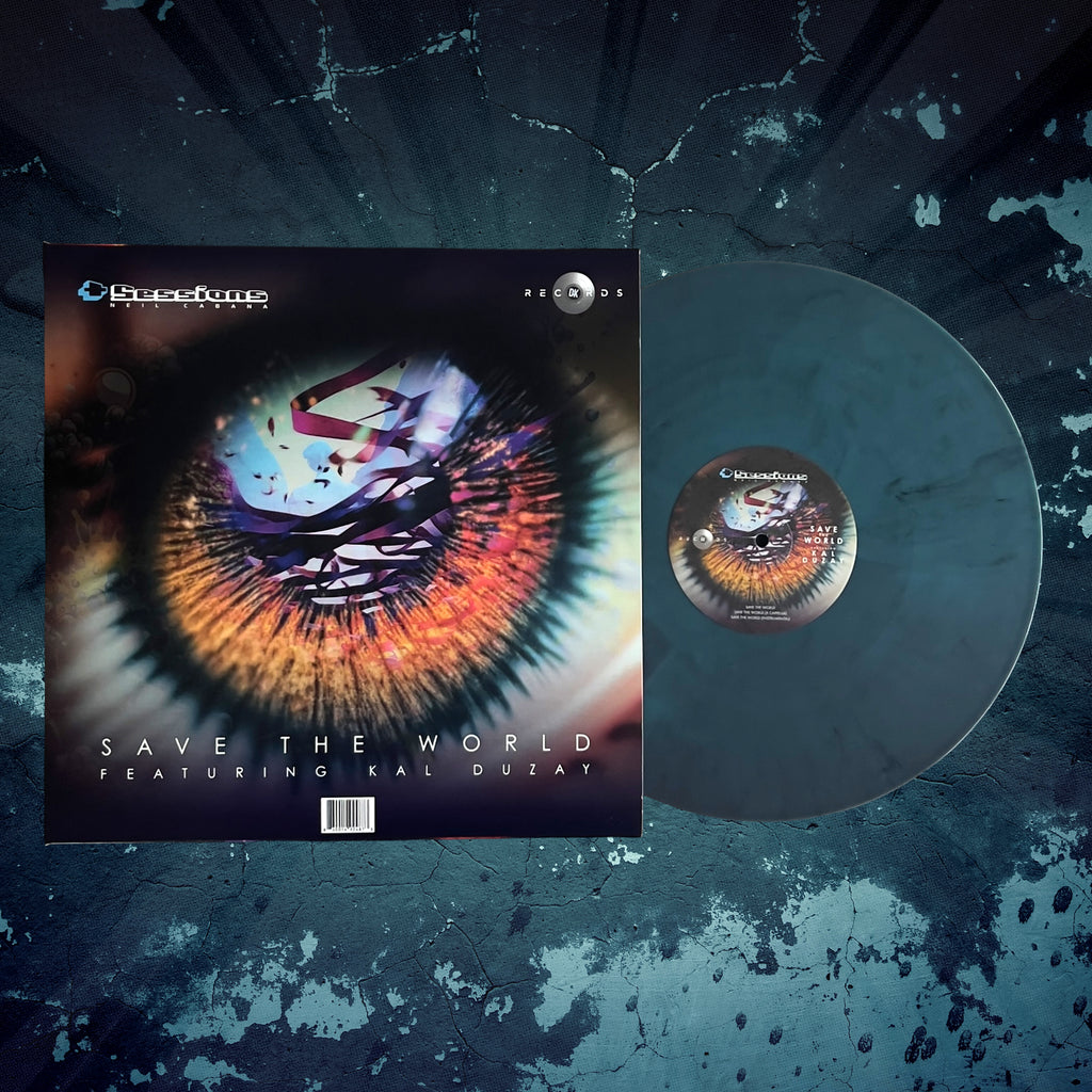 +SESSIONS: Pharaoh Loco/Kal Duzay - ABOVE THE SKIES / SAVE THE WORLD LIMITED 2 ARTIST FLIP 12-INCH VINYL