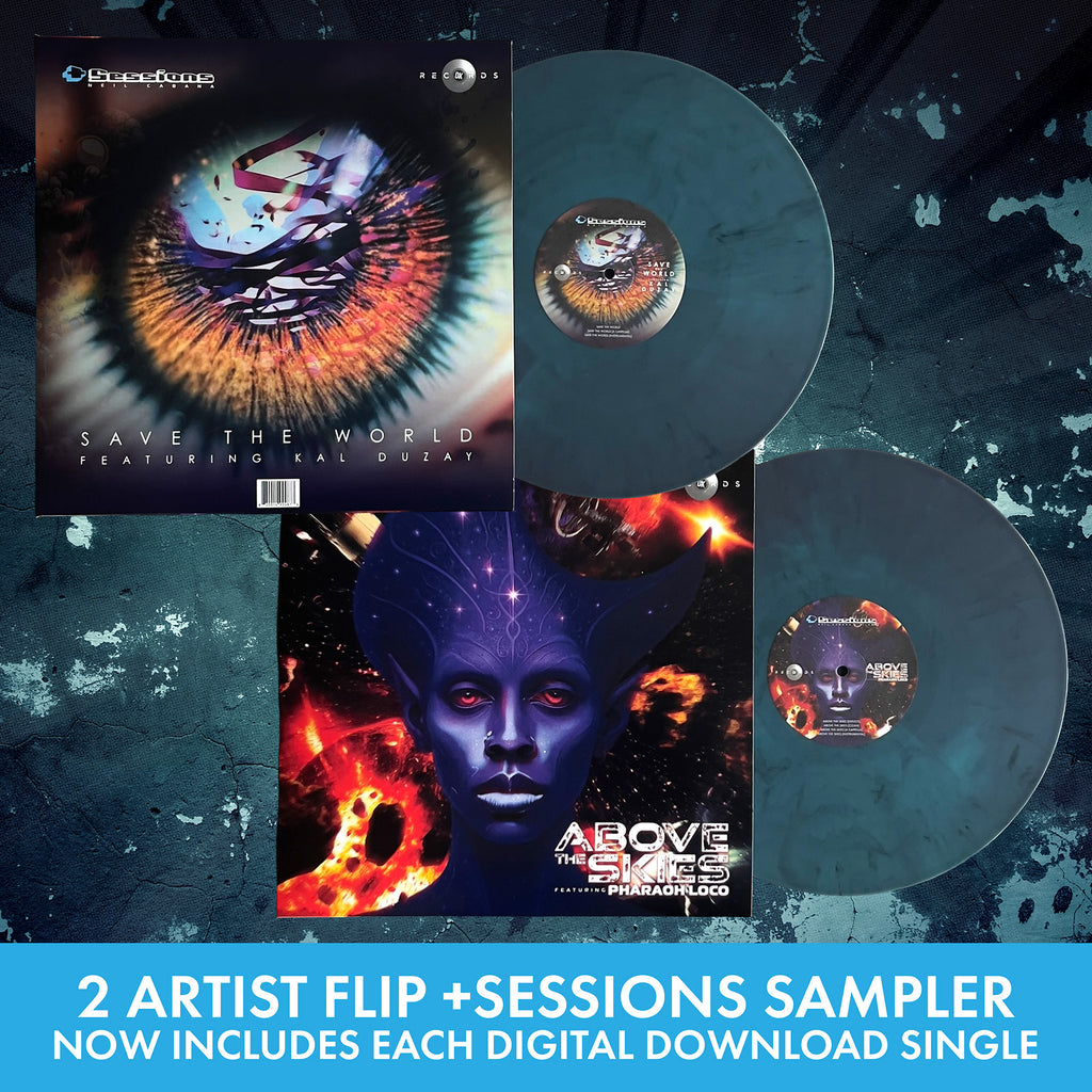 +SESSIONS:Kal Duzay/ Pharaoh Loco - Save the World/Above the Skies - Singles numériques inclus