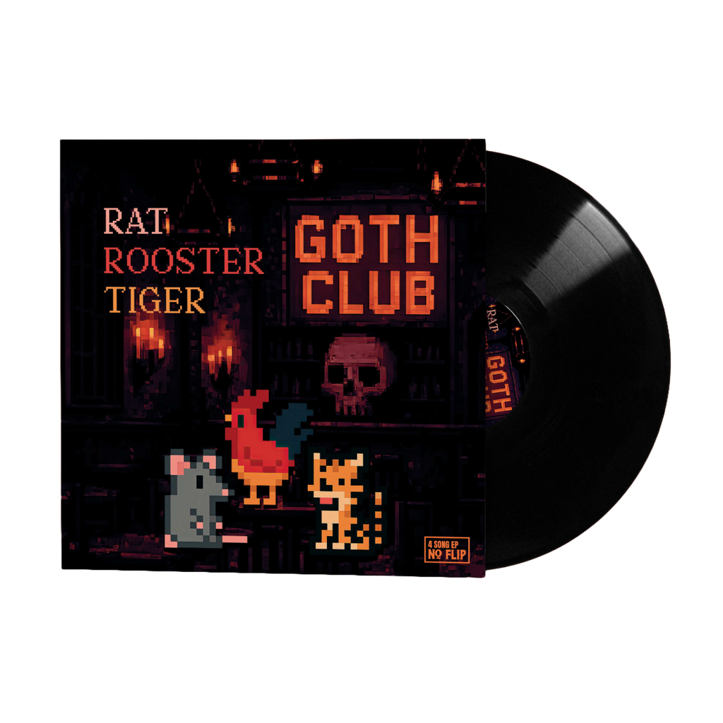 Rat Rooster Tiger - Goth Club - Limited Edition NO FLIP EP 12" Vinyl - UK Release